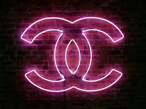 chanel neon light